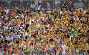 20 July 2014; Donegal and Monaghan fans at the game. Ulster GAA Football Senior Championship Final, Donegal v Monaghan, St Tiernach's Park, Clones, Co. Monaghan. Picture credit: Oliver McVeigh / SPORTSFILE
