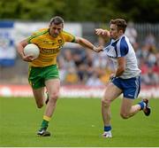 20 July 2014; Christy Toye, Donegal, in action against Fintan Kelly, Monaghan. Ulster GAA Football Senior Championship Final, Donegal v Monaghan, St Tiernach's Park, Clones, Co. Monaghan. Picture credit: Oliver McVeigh / SPORTSFILE