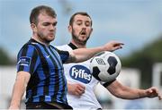 20 July 2014; Neil Harney, Athlone Town, in action against Kurtis Byrne, Dundalk. SSE Airtricity League Premier Division, Dundalk v Athlone Town, Oriel Park, Dundalk, Co. Louth. Picture credit: David Maher / SPORTSFILE
