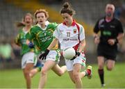20 July 2014; Amy O'Connor, Mayo, in action against Kate Maher, Kerry. All-Ireland U14 'A' Ladies Football Championship Final, Kerry v Mayo, MacDonagh Park, Nenagh, Co. Tipperary. Picture credit: Matt Browne / SPORTSFILE