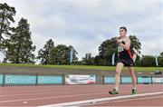 20 July 2014; James Treanor, Shercock AC, Cavan, on his way to finishing 3rd in the Men's 10k Walk. GloHealth Senior Track and Field Championships, Morton Stadium, Santry, Co. Dublin. Picture credit: Brendan Moran / SPORTSFILE