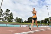 20 July 2014; Alex Wright, Leevale AC, Cork, on his way to winning the Men's 10k Walk. GloHealth Senior Track and Field Championships, Morton Stadium, Santry, Co. Dublin. Picture credit: Brendan Moran / SPORTSFILE