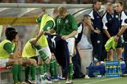 2 September 2006; Republic of Ireland's Damien Duff makes his way to the bench having been substituted. Euro 2008 Championship Qualifier, Germany v Republic of Ireland, Gottleib-Damlier Stadion, Stuttgart, Germany. Picture credit: Brian Lawless / SPORTSFILE