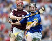 3 September 2006; Joe Canning, Galway, in action against Padraig Maher, Tipperary. ESB All-Ireland Minor Hurling Championship Final, Galway v Tipperary, Croke Park, Dublin. Picture credit: Ray McManus / SPORTSFILE