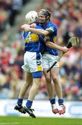 3 September 2006; Padraig Maher, right, and Brendan Maher, Tipperary, celebtate victory. ESB All-Ireland Minor Hurling Championship Final, Galway v Tipperary, Croke Park, Dublin. Picture credit: Damien Eagers / SPORTSFILE