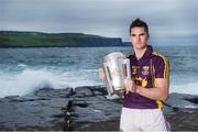 24 July 2014; In attendance at the launch of 2014 GAA Hurling Championship All-Ireland Series with the Liam MacCarthy Cup is Eanna Martin, Wexford. Doolin Pier, Co. Clare. Picture credit: Brendan Moran / SPORTSFILE