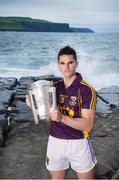 24 July 2014; In attendance at the launch of 2014 GAA Hurling Championship All-Ireland Series with the Liam MacCarthy Cup is Eanna Martin, Wexford. Doolin Pier, Co. Clare. Picture credit: Brendan Moran / SPORTSFILE