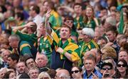20 July 2014; A Meath supporter reacts after Stephen Bray's goal was diallowed. Leinster GAA Football Senior Championship Final, Dublin v Meath, Croke Park, Dublin. Picture credit: Barry Cregg / SPORTSFILE