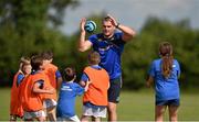23 July 2014; Leinster's Rhys Ruddock during The Herald Leinster Rugby Summer Camps in Portlaoise RFC, Co. Laois. Picture credit: Barry Cregg / SPORTSFILE