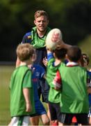 23 July 2014; Leinster's Ian Maddigan during a mini-game at The Herald Leinster Rugby Summer Camps in Portlaoise RFC, Co. Laois. Picture credit: Barry Cregg / SPORTSFILE