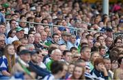 22 July 2014; Spectators during the game. Electric Ireland Munster GAA Hurling Minor Championship Final Replay, Waterford v Limerick, Semple Stadium, Thurles, Co. Tipperary. Picture credit: Diarmuid Greene / SPORTSFILE