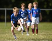 23 July 2014; Cathal Hennessy in action during The Herald Leinster Rugby Summer Camps in Tullow RFC, Tullow, Co. Carlow. Picture credit: Matt Browne / SPORTSFILE