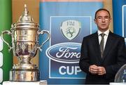 25 July 2014; Republic of Ireland manager Martin O'Neill during the FAI Ford Cup Third Round Draw. Mullingar Park Hotel, Mullingar, Co. Westmeath. Picture credit: David Maher / SPORTSFILE