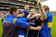 3 September 2006; Tipperary manager Liam Sheedy, second from right, celebrates with his players after the game. ESB All-Ireland Minor Hurling Championship Final, Galway v Tipperary, Croke Park, Dublin. Picture credit: Pat Murphy / SPORTSFILE