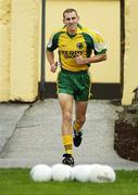 6 September 2006; Kerry's Sean O'Sullivan leaves the dressing-room before the start of squad training. Kerry Media evening, Fitzgerald Stadium, Killarney, Co. Kerry. Picture credit: Brendan Moran / SPORTSFILE