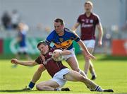 26 July 2014; Paul Varley, Galway, in action against Peter Acheson, Tipperary. GAA Football All Ireland Senior Championship, Round 4A, Galway v Tipperary. O'Connor Park, Tullamore, Co. Offaly. Picture credit: Ramsey Cardy / SPORTSFILE