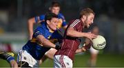 26 July 2014; Michael Lundy, Galway, in action against Ciarán McDonald, Tipperary. GAA Football All Ireland Senior Championship, Round 4A, Galway v Tipperary. O'Connor Park, Tullamore, Co. Offaly. Picture credit: Barry Cregg / SPORTSFILE