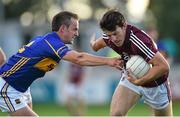 26 July 2014; Seán Armstrong, Galway, in action against John Coghlan, Tipperary. GAA Football All Ireland Senior Championship, Round 4A, Galway v Tipperary. O'Connor Park, Tullamore, Co. Offaly. Picture credit: Ramsey Cardy / SPORTSFILE
