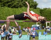 27 July 2014; Donagh Mahon from Gowran AC, Co. Kilkenny, who won the boys U-18 high jump. GloHealth Juvenile Track and Field Championships, Tullamore Harriers AC, Tullamore, Co. Offaly. Picture credit: Matt Browne / SPORTSFILE