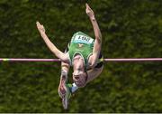 27 July 2014; Keith Marks from Cushinstown AC, Co. Meath, who came second in the boys U-18 high jump. GloHealth Juvenile Track and Field Championships, Tullamore Harriers AC, Tullamore, Co. Offaly. Picture credit: Matt Browne / SPORTSFILE