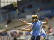 27 July 2014; Mark McCallion, Dublin, in action against Patrick Curran, Waterford. Electric Ireland GAA Hurling All Ireland Minor Championship Quarter-Final, Dublin v Waterford. Semple Stadium, Thurles, Co. Tipperary. Picture credit: Ray McManus / SPORTSFILE
