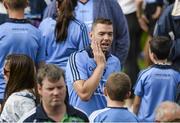 27 July 2014; A dejected Michael Carton, Dublin, leaves the field after the game. GAA Hurling All Ireland Senior Championship Quarter-Final, Tipperary v Dublin. Semple Stadium, Thurles, Co. Tipperary. Picture credit: Dáire Brennan / SPORTSFILE