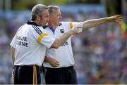 27 July 2014; Tipperary manager Eamon O'Shea, right, and selector Michael Ryan. GAA Hurling All Ireland Senior Championship Quarter-Final, Tipperary v Dublin. Semple Stadium, Thurles, Co. Tipperary. Picture credit: Diarmuid Greene / SPORTSFILE
