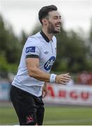 27 July 2014; Richie Towell, Dundalk, celebrates after scoring his side's 1st goal. SSE Airtricity League Premier Division, Dundalk v Bray Wanderers. Oriel Park, Dundalk, Co. Louth. Photo by Sportsfile