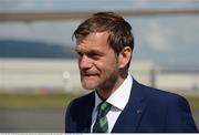 30 May 2016; Roy Carroll of Northern Ireland as the squad depart for EURO2016 from George Best City Airport, Belfast. Photo by Oliver McVeigh/Sportsfile