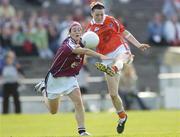 9 September 2006; Mairead Tennyson, Armagh, in action against Ann Marie McDonagh, Galway, TG4 Ladies All-Ireland Senior Football Championship Semi-Final, Galway v Armagh, Dr Hyde Park, Co. Roscommon. Picture credit: Damien Eagers / SPORTSFILE
