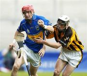 10 September 2006; Ryan O'Dwyer, Tipperary, in action against Damien Fogarty, Kilkenny. Erin All-Ireland U21 Hurling Championship Final, Kilkenny v Tipperary, Croke Park, Dublin. Picture credit: David Maher / SPORTSFILE