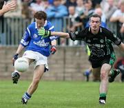 10 September 2006; Martin Lavery, Clan na Gael, in action against Liam O'Hare, Killeavy. Armagh Senior Football Championship Semi-Final, Clan na Gael v Killeavey, Abbey Park, Armagh City, Co. Armagh. Picture credit: Oliver McVeigh / SPORTSFILE