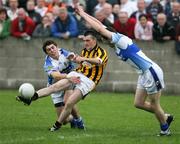 10 September 2006; Johnny Murtagh, Crossmaglen, in action against John Molloy and Gareth O Neill, Dromintee. Armagh Senior Football Championship Semi-Final, Crossmaglen v Dromintee, Carrickcruppin, Co. Armagh. Picture credit: Oliver McVeigh / SPORTSFILE