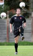 13 September 2006; Darren Kelly, Derry City, in action during squad training. Clooney Park West, Derry. Picture credit: Oliver McVeigh / SPORTSFILE