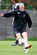 13 September 2006; Stephen O'Flynn, Derry City, in action during squad training. Clooney Park West, Derry. Picture credit: Oliver McVeigh / SPORTSFILE