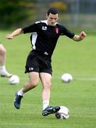 13 September 2006; Mark Farren, Derry City, in action during squad training. Clooney Park West, Derry. Picture credit: Oliver McVeigh / SPORTSFILE