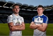 28 July 2014; Kildare's Fergal Conway, left, and Monaghan's Darren Hughes in attendance at a GAA Football All Ireland Round 4B Press Event. Croke Park, Dublin. Photo by Sportsfile
