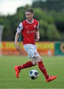 26 July 2014; Ian Bermingham, St. Patrick’s Athletic. SSE Airtricity League Premier Division, Athlone Town v St. Patrick’s Athletic. Athlone Town Stadium, Athlone, Co. Westmeath. Picture credit: David Maher / SPORTSFILE