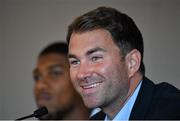 30 July 2014; Promoter Eddie Hearn, Matchroom Sports, during a press conference ahead of the upcoming Return of The Mack event on Saturday the 30th of August. Croke Park, Dublin. Picture credit: Ramsey Cardy / SPORTSFILE