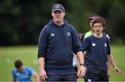 30 July 2014; Coach Eric Miller looks on during a Leinster School of Excellence Camp. The King's Hospital, Palmerstown, Dublin. Picture credit: Brendan Moran / SPORTSFILE
