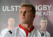 30 July 2014; Ulster's Franco Van Der Merwe in attendance at a new Ulster Rugby kit launch for the new season. Kingspan Stadium, Belfast, Co. Antrim. Picture credit: Oliver McVeigh / SPORTSFILE