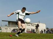 9 September 2006; Ciaran McManus, Offaly, in action during the 2006 MBNA Kick Fada Final. Bray Emmets GAA Club, Bray, Co. Wicklow. Picture credit: Pat Murphy / SPORTSFILE