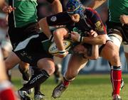 15 September 2006; Keith Matthews, Connacht, is tackled by Simon Easterby, Llanelli Scarlets. Magners Celtic League 2006 - 2007, Connacht v Llanelli. Picture credit; Ray Ryan / SPORTSFILE