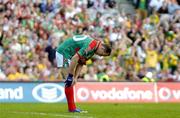 17 September 2006; A dejected David Brady, Mayo, after Kerry scored their fourth goal. Bank of Ireland All-Ireland Senior Football Championship Final, Kerry v Mayo, Croke Park, Dublin. Picture credit: Brendan Moran / SPORTSFILE
