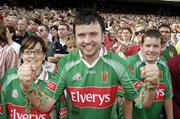 17 September 2006; Pat O'Brien, from Castlebar, supporting Mayo before the game. Bank of Ireland All-Ireland Senior Football Championship Final, Kerry v Mayo, Croke Park, Dublin. Picture credit: Ray McManus / SPORTSFILE