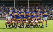 27 July 2014; The Tipperary team. GAA Hurling All Ireland Senior Championship Quarter-Final, Tipperary v Dublin. Semple Stadium, Thurles, Co. Tipperary. Picture credit: Ray McManus
