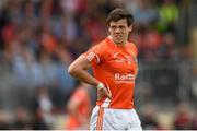 13 July 2014; James Morgan, Armagh. GAA Football All-Ireland Senior Championship Round 2B, Tyrone v Armagh, Healy Park, Omagh, Co. Tyrone. Picture credit: Ramsey Cardy / SPORTSFILE