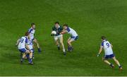 2 August 2014; Seán Hurley, Kildare, in action against Monaghan players, from left, Kieran Duffy, Pádraig Donaghy, Ryan Wylie, Dessie Mone and Darren Hughes. GAA Football All-Ireland Senior Championship, Round 4B, Kildare v Monaghan, Croke Park, Dublin. Picture credit: Barry Cregg / SPORTSFILE