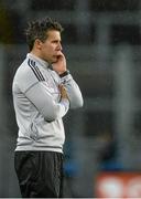 2 August 2014; Kildare manager Jason Ryan dejected after the game. GAA Football All-Ireland Senior Championship, Round 4B, Kildare v Monaghan, Croke Park, Dublin. Picture credit: Piaras Ó Mídheach / SPORTSFILE