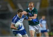 2 August 2014; Conor McManus, Monaghan, in action against Keith Cribbin, Kildare. GAA Football All-Ireland Senior Championship, Round 4B, Kildare v Monaghan, Croke Park, Dublin. Picture credit: Piaras Ó Mídheach / SPORTSFILE